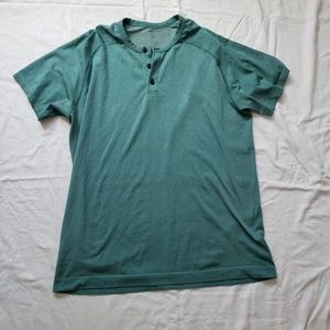 Lululemon Metal Vent Tech Short Sleeve Henley L